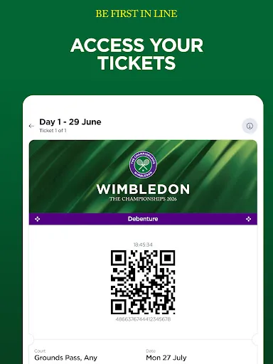 Wimbledon 2026: Scores & News screenshot