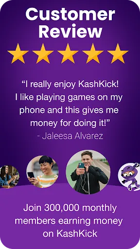 KashKick: Get paid to have fun screenshot