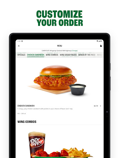 Wingstop screenshot