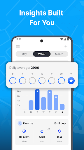 Step Tracker Launcher screenshot