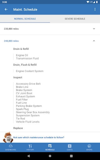 CARFAX Car Care App screenshot