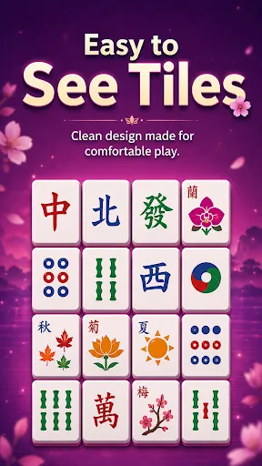 Calm Mahjong Tile Match Puzzle screenshot