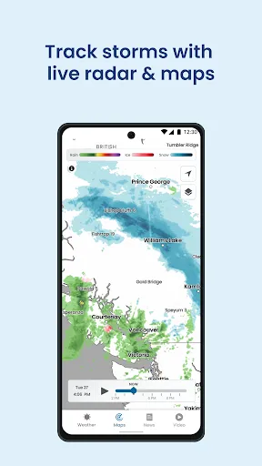 The Weather Network screenshot