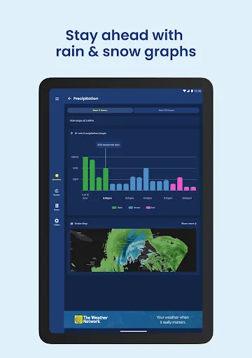 The Weather Network screenshot
