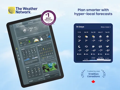 The Weather Network screenshot