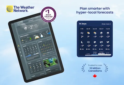 The Weather Network screenshot