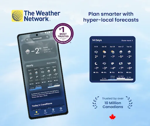 The Weather Network screenshot