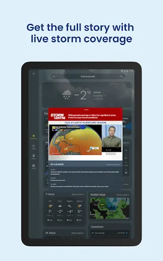 The Weather Network screenshot