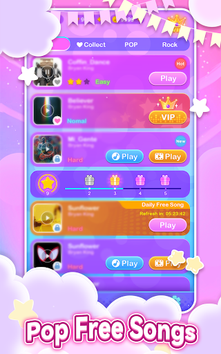 Dreameow Tiles: Rhythm Cat screenshot