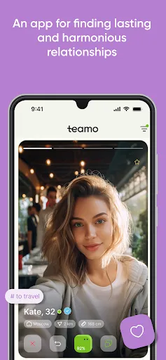 Teamo — Russian Dating Nearby screenshot
