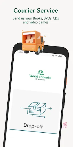 Sell books with World of Books screenshot