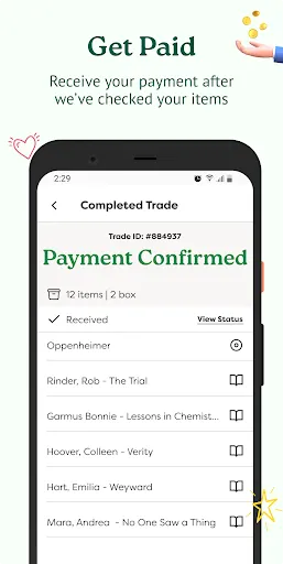 Sell books with World of Books screenshot