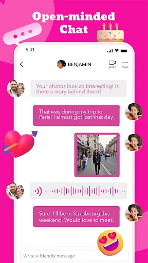 BiCupid: Date Singles, Couples screenshot