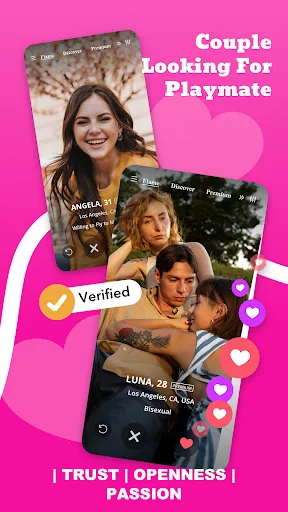 BiCupid: Date Singles, Couples screenshot