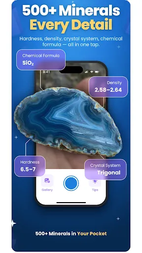 RockIn Rock&Meteorite Identify screenshot