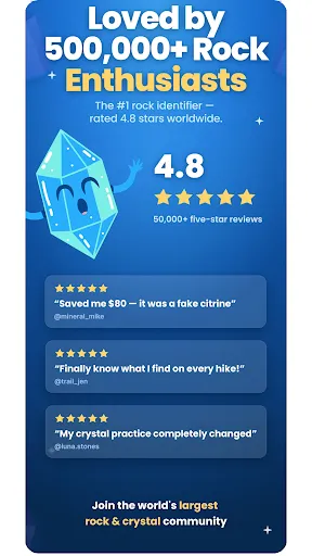 RockIn Rock&Meteorite Identify screenshot