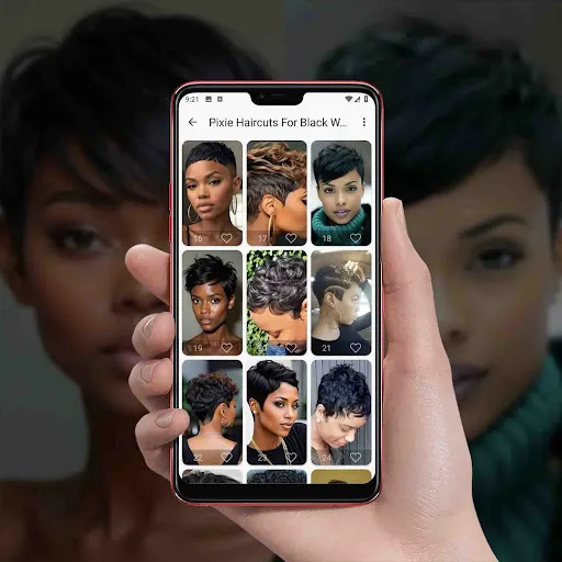 Pixie Haircuts for Black Women screenshot