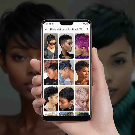 Pixie Haircuts for Black Women screenshot