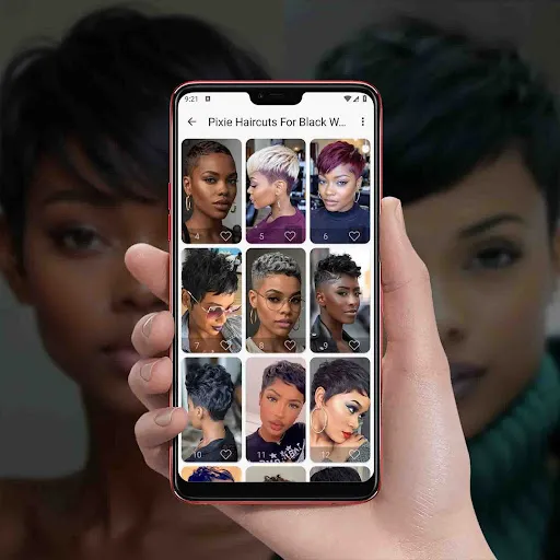 Pixie Haircuts for Black Women screenshot