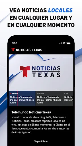Telemundo Houston: Noticias screenshot