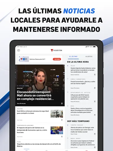 Telemundo Houston: Noticias screenshot