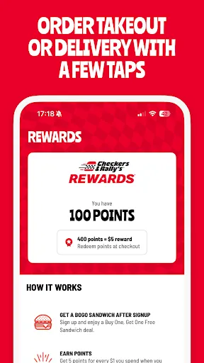 Checkers & Rally's Rewards screenshot