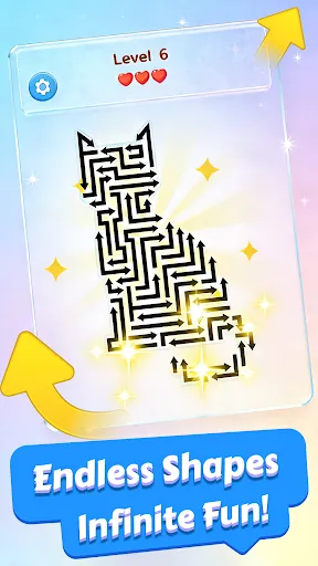 Arrow Way: Tap Away Puzzle screenshot