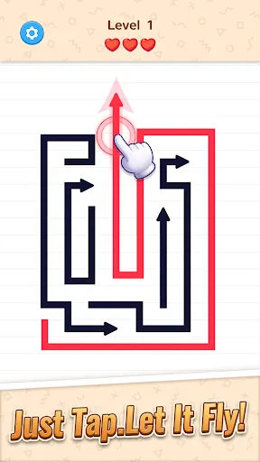 Arrow Way: Tap Away Puzzle screenshot