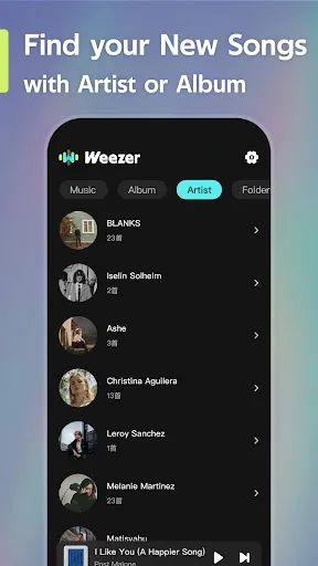 Weezer-Audio Bliss screenshot