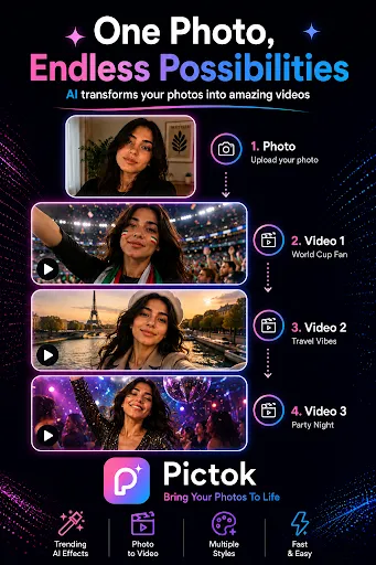 PicTok : AI Photo Generator screenshot
