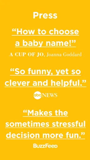 Babyname screenshot