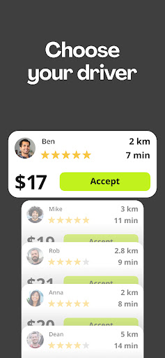 inDrive. Rides with fair fares screenshot