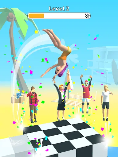 Human Flip: Jump Master Game screenshot