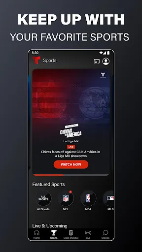 Telemundo: Series y TV en vivo screenshot