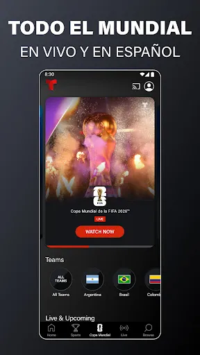 Telemundo: Series y TV en vivo screenshot