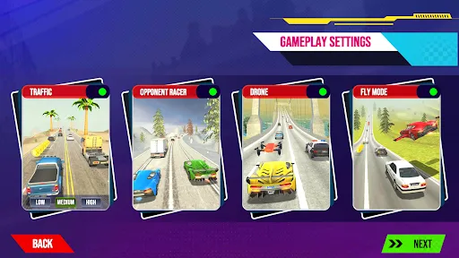 Heavy Traffic Rider Car Game screenshot