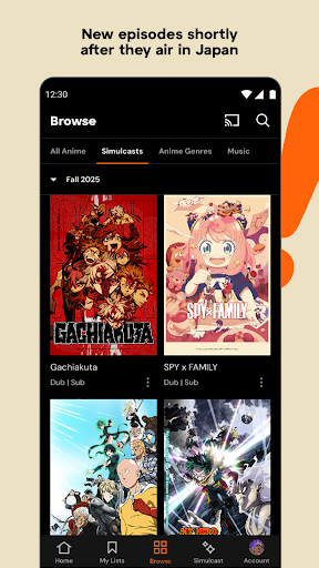 Crunchyroll: Anime Streaming screenshot