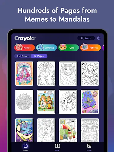 Crayola Adult Coloring screenshot