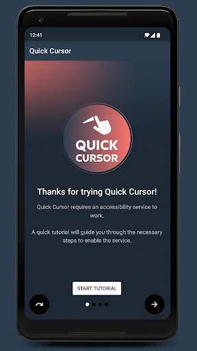 Quick Cursor: One-Hand Aid screenshot