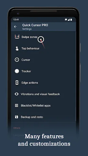 Quick Cursor: One-Hand Aid screenshot