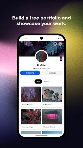 Behance - Creative Portfolios screenshot