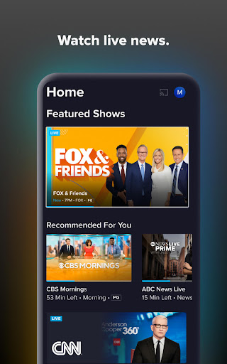 Sling: Live TV + Freestream screenshot