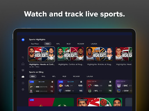 Sling: Live TV + Freestream screenshot