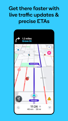 Waze Navigation & Live Traffic screenshot