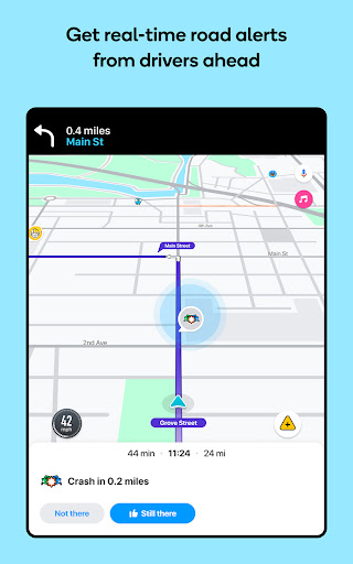 Waze Navigation & Live Traffic screenshot
