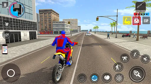Rope Action City Fighting Game screenshot