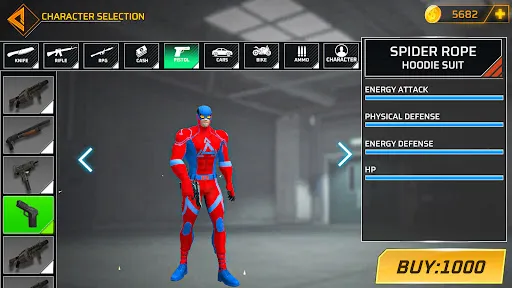 Rope Action City Fighting Game screenshot
