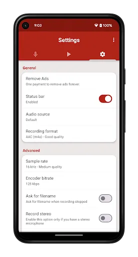 Voice Recorder Pro screenshot