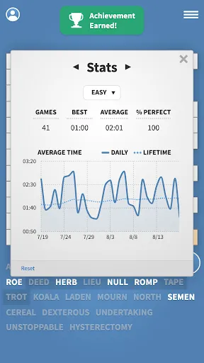 Fill-Ins · Word Fit Puzzles screenshot