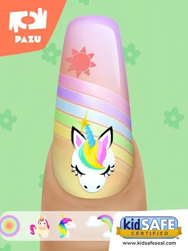 Girls Nail Salon - Kids Games screenshot